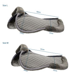 Stübben Stoßdämpfer Lammfell Streamline Grau