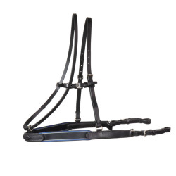 Doppelte Ausbinder Stübben Schwarz / schwarz