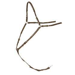 Stübben SideFit Vorderzeug mit abnehmbarem und verstellbarem Martingal Ebenholz / Ebenholz