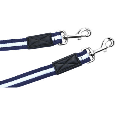 Lange Zügel AKA Stübben Blau / Weiß