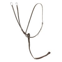 Martingal Stübben mit Ringen Ebenholz