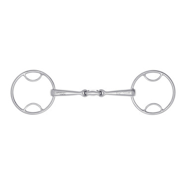Gebiss 4 in 1 Stübben 2481 Easy Control Wirkung eines Stangengebisses Edelstahl Mundstück 14 mm Gebiss 4 in 1 Stübben 2481 Easy Control Wirkung eines Stangengebisses Edelstahl Mundstück 14 mm