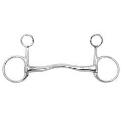Stübben Baucher-Gebiss 2439 Fine Line Edelstahl Mundstück 14 mm