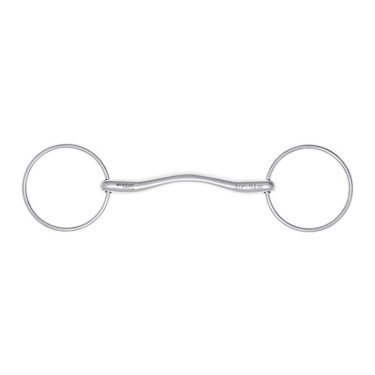 Einfach gebrochenes Gebiss mit 2 Ringen Stübben 2429 Fine Line Edelstahl Mundstück 14 mm Einfach gebrochenes Gebiss mit 2 Ringen Stübben 2429 Fine Line Edelstahl Mundstück 14 mm