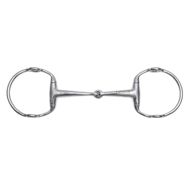 Aufziehgebiss Stübben 2432 Edelstahl Mundstück 16 mm