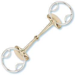 Stübben Trense 2263 Goldflügel 4-in-1 Mundstück 14 mm