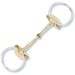 Stübben-Trense 2264 Goldflügeln, 14 mm Mundstück