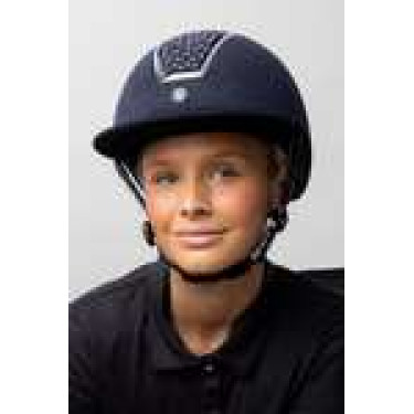 Reithelm Solara II Horze Marine / Weiß Blau