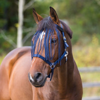 Horze Fliegenstirnband Dunkelblauer Peacoat Horze Fliegenstirnband Dunkelblauer Peacoat