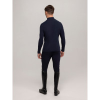 Baselayer mit Kragen Tommy Hilfiger Equestrian Phoenix Herren Marineblau