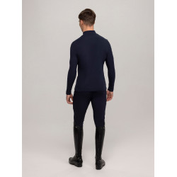 Baselayer mit Kragen Tommy Hilfiger Equestrian Phoenix Herren Marineblau