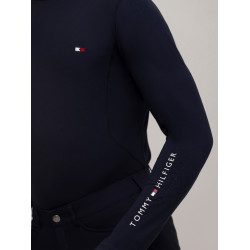 Baselayer mit Kragen Tommy Hilfiger Equestrian Phoenix Herren Marineblau