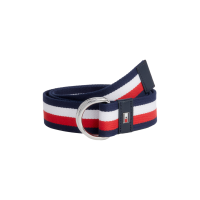 Tommy Hilfiger Equestrian Global gestreifter Damengürtel Marineblau Tommy Hilfiger Equestrian Global gestreifter Damengürtel Marineblau