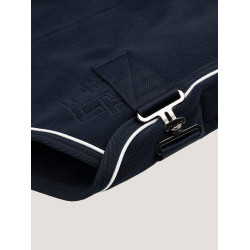 Tommy Hilfiger Equestrian Oxford Fleece-Decke Marineblau