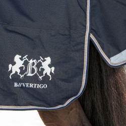 Außendecke Georgina B Vertigo mit abnehmbarem Halsteil 250 g Marineblau