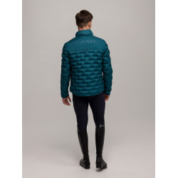 Daunenjacke Tommy Hilfiger Equestrian Charleston Herren Türkis Blau