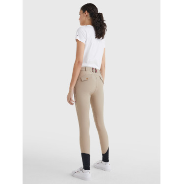 Tommy Hilfiger Equestrian Classic Damenreithose mit Kniegrip Beige Tommy Hilfiger Equestrian Classic Damenreithose mit Kniegrip Beige
