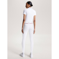 Tommy Hilfiger Equestrian Geneva Damenreithose mit Kniegrip Weiß Wei&amp;amp;amp;amp;amp;szlig;