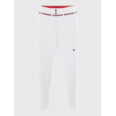Tommy Hilfiger Equestrian Geneva Damenreithose mit Kniegrip Weiß Wei&amp;amp;amp;amp;amp;szlig;