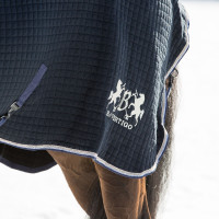 Theo Thermo-Decke B Vertigo Marineblau