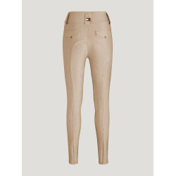 Tommy Hilfiger Equestrian Highland Hybrid Damen-Vollbesatzreithose Beige Saison Tommy Hilfiger Equestrian Highland Hybrid Damen-Vollbesatzreithose Beige Saison