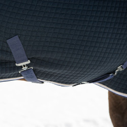 Theo Thermo-Decke B Vertigo Marineblau