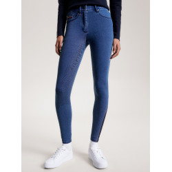 Tommy Hilfiger Equestrian Queens Denim Damenreithose mit Vollbesatz