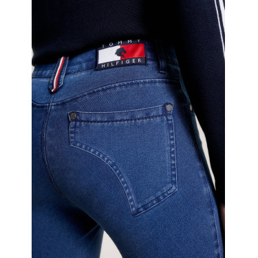 Tommy Hilfiger Equestrian Queens Denim Damenreithose mit Kniegrip Tommy Hilfiger Equestrian Queens Denim Damenreithose mit Kniegrip