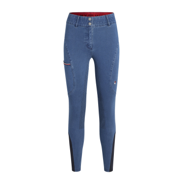 Tommy Hilfiger Equestrian Texas Denim Vollbesatz Damenreithose Tommy Hilfiger Equestrian Texas Denim Vollbesatz Damenreithose