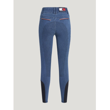 Tommy Hilfiger Equestrian Texas Denim Vollbesatz Damenreithose Tommy Hilfiger Equestrian Texas Denim Vollbesatz Damenreithose