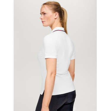 Damen Kurzarm-Zip-Polo Tommy Hilfiger Equestrian Camden Damen Kurzarm-Zip-Polo Tommy Hilfiger Equestrian Camden