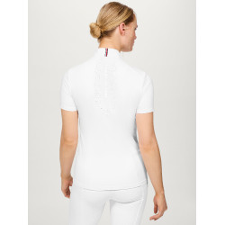 Turniershirt Tommy Hilfiger Equestrian Avon Damen Kurzarm Weiß Weiß Turniershirt Tommy Hilfiger Equestrian Avon Damen Kurzarm Weiß Weiß