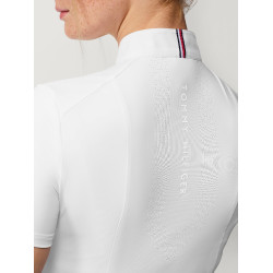 Turniershirt Tommy Hilfiger Equestrian Avon Damen Kurzarm Weiß Weiß Turniershirt Tommy Hilfiger Equestrian Avon Damen Kurzarm Weiß Weiß