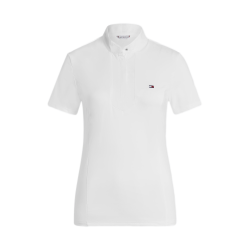 Turniershirt Tommy Hilfiger Equestrian Avon Damen Kurzarm Weiß Weiß Turniershirt Tommy Hilfiger Equestrian Avon Damen Kurzarm Weiß Weiß