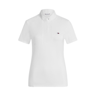Turniershirt Tommy Hilfiger Equestrian Avon Damen Kurzarm Weiß Weiß Turniershirt Tommy Hilfiger Equestrian Avon Damen Kurzarm Weiß Weiß