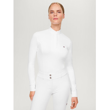 Turnierpolo Tommy Hilfiger Equestrian Avon Langarm Damen Turnierpolo Tommy Hilfiger Equestrian Avon Langarm Damen
