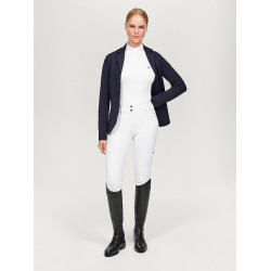 Turnierpolo Tommy Hilfiger Equestrian Avon Langarm Damen Weiß Weiß Turnierpolo Tommy Hilfiger Equestrian Avon Langarm Damen Weiß Weiß