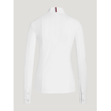 Turnierpolo Tommy Hilfiger Equestrian Avon Langarm Damen Turnierpolo Tommy Hilfiger Equestrian Avon Langarm Damen