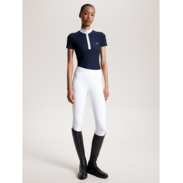 Turnierpolo Tommy Hilfiger Equestrian Chelsea Cooling Kurzarm Damen Turnierpolo Tommy Hilfiger Equestrian Chelsea Cooling Kurzarm Damen