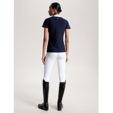 Turnierpolo Tommy Hilfiger Equestrian Chelsea Cooling Kurzarm Damen Turnierpolo Tommy Hilfiger Equestrian Chelsea Cooling Kurzarm Damen