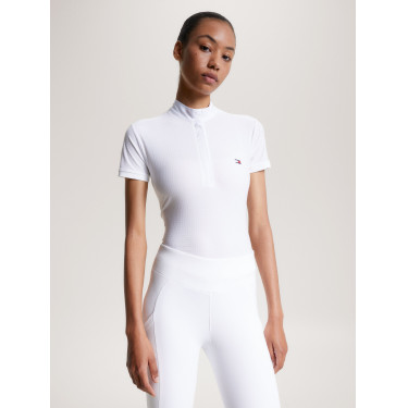 Turnierpolo Tommy Hilfiger Equestrian Chelsea Cooling Kurzarm Damen Turnierpolo Tommy Hilfiger Equestrian Chelsea Cooling Kurzarm Damen
