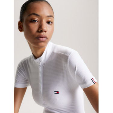 Turnierpolo Tommy Hilfiger Equestrian Chelsea Cooling Kurzarm Damen Turnierpolo Tommy Hilfiger Equestrian Chelsea Cooling Kurzarm Damen