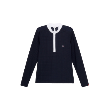 Turnierpolo Tommy Hilfiger Equestrian Chelsea Cooling Damen Langarm Turnierpolo Tommy Hilfiger Equestrian Chelsea Cooling Damen Langarm
