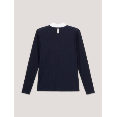 Turnierpolo Tommy Hilfiger Equestrian Chelsea Cooling Damen Langarm Turnierpolo Tommy Hilfiger Equestrian Chelsea Cooling Damen Langarm
