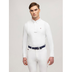 Turnier-Poloshirt Tommy Hilfiger Equestrian Columbus Langarm Herren