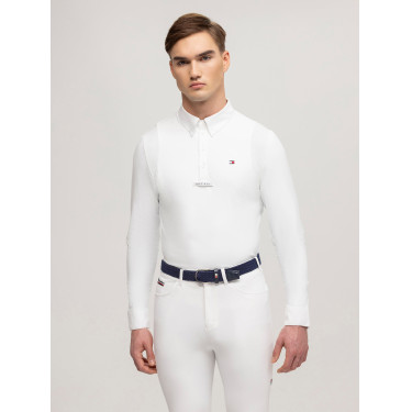 Turnier-Poloshirt Tommy Hilfiger Equestrian Columbus Langarm Herren Turnier-Poloshirt Tommy Hilfiger Equestrian Columbus Langarm Herren