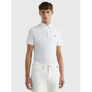 Tommy Hilfiger Equestrian Fresh Air Performance Kurzarm-Turnierpolo für Herren Tommy Hilfiger Equestrian Fresh Air Performance Kurzarm-Turnierpolo für Herren