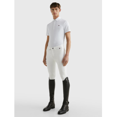 Tommy Hilfiger Equestrian Fresh Air Performance Kurzarm-Turnierpolo für Herren Tommy Hilfiger Equestrian Fresh Air Performance Kurzarm-Turnierpolo für Herren