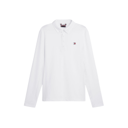 Tommy Hilfiger Equestrian Fresh Air Performance Herren-Turnierpolo mit langen Ärmeln