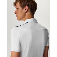 Tommy Hilfiger Equestrian Hamilton Kurzarm-Turnierpolo Herren Weiß Weiß Tommy Hilfiger Equestrian Hamilton Kurzarm-Turnierpolo Herren Weiß Weiß